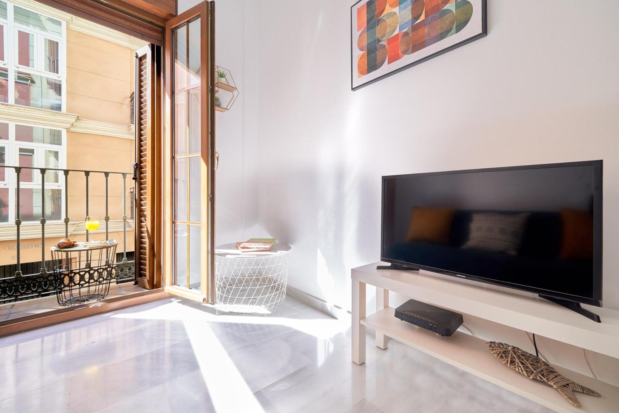 Apartamento En El Centro, Tranquilo Y Luminoso Málaga Buitenkant foto